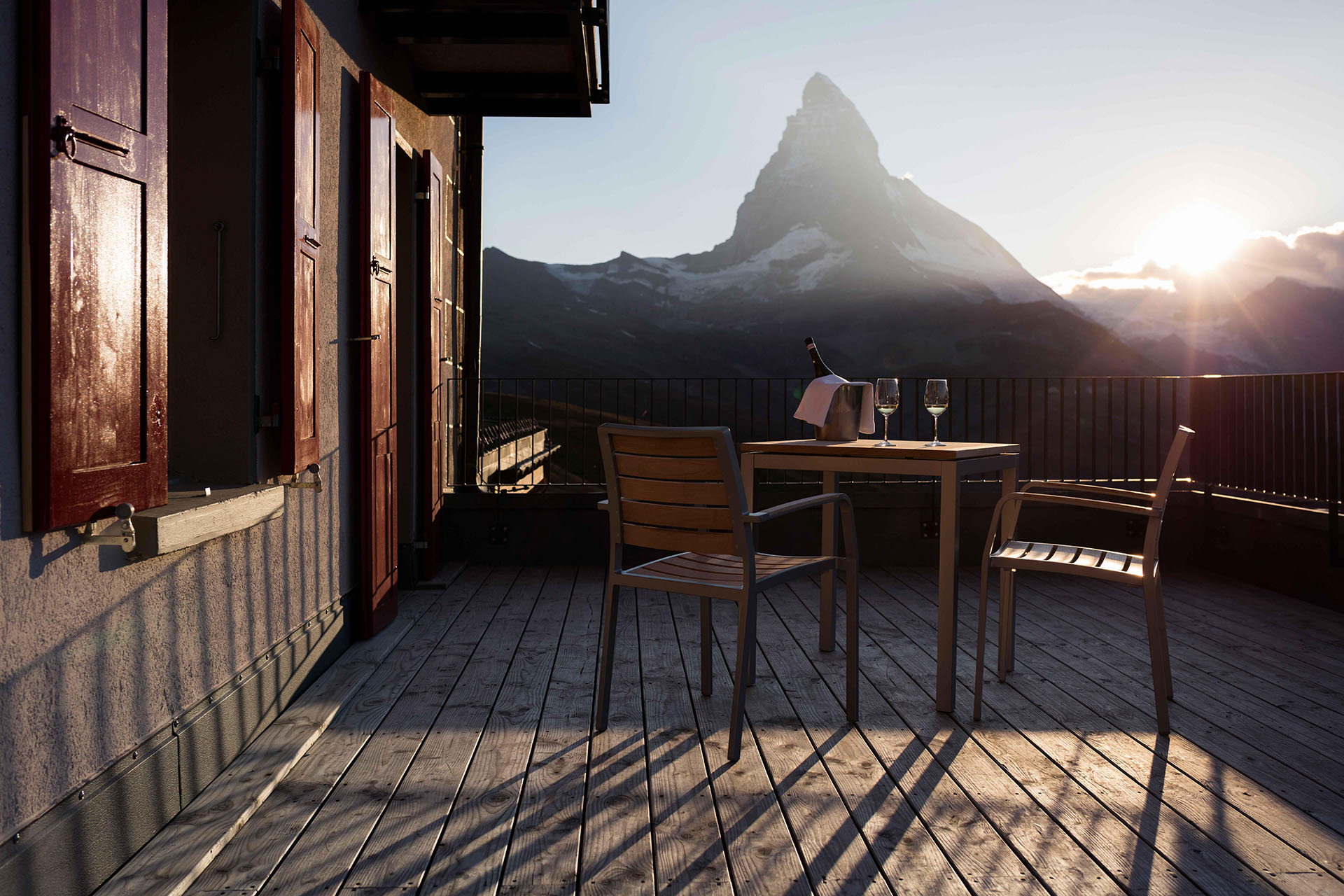 Junior Suite Terrace - Riffelhaus Hotel - The Matterhorn